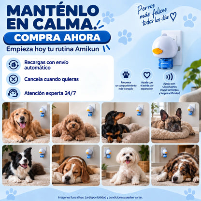 Amikun™ Kit Difusor Calmante para Perros