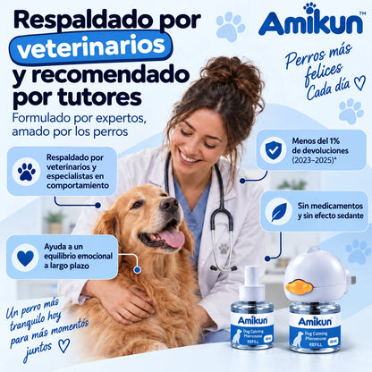 Amikun™ Kit Difusor Calmante para Perros